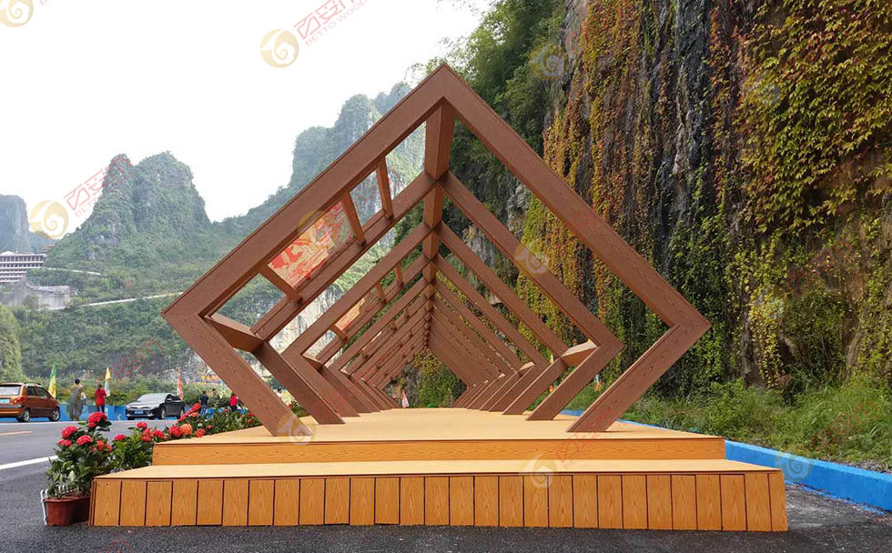 廣西弄拉廊架、棧道