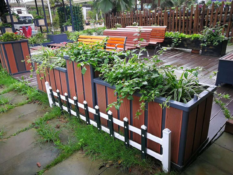 塑木材料在塑木花箱上的應用
