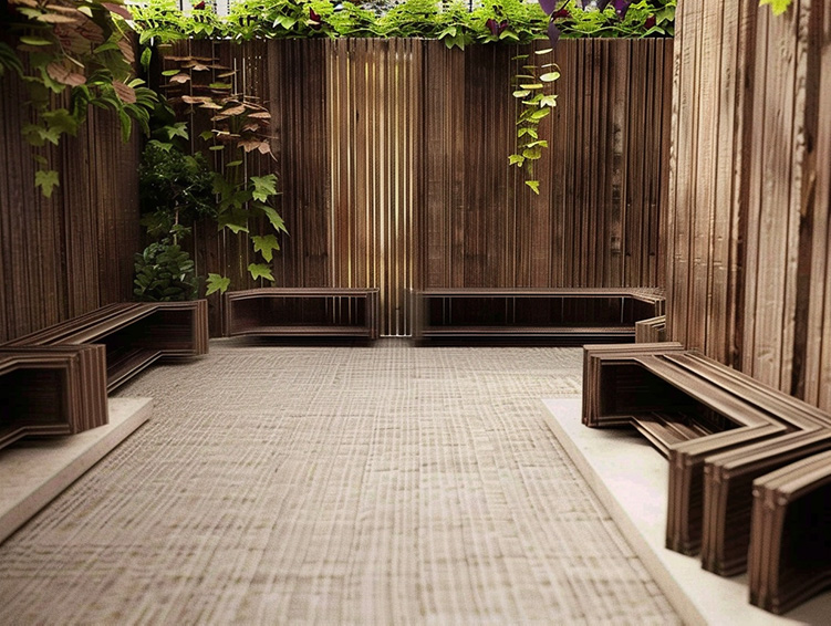 塑木護欄生產全揭秘：先進工藝如何鑄就品質根基