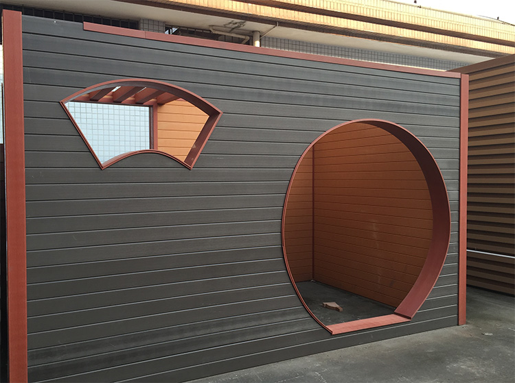 百妥木塑木墻板，室外裝飾板材優選，耐用美觀更省心