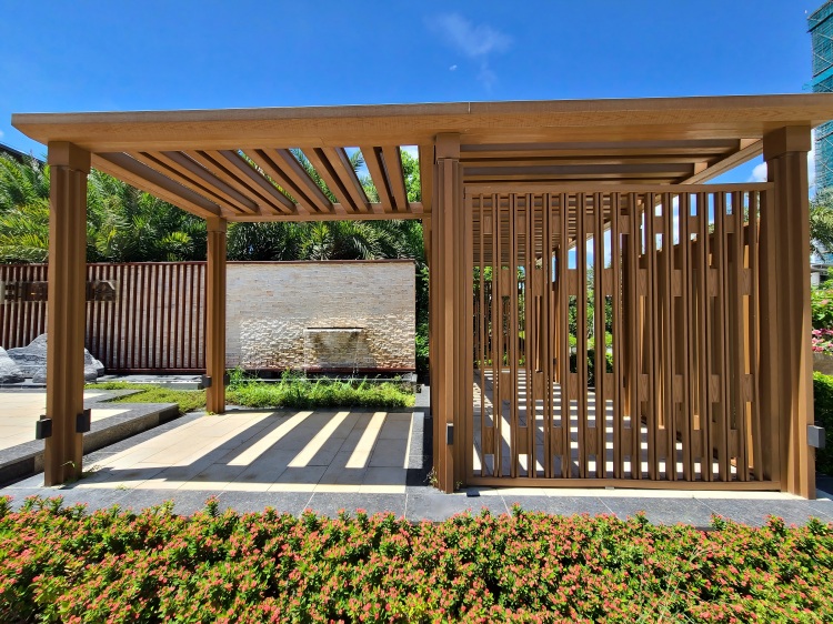 百妥木塑木涼亭：安全守護(hù)，環(huán)保筑景