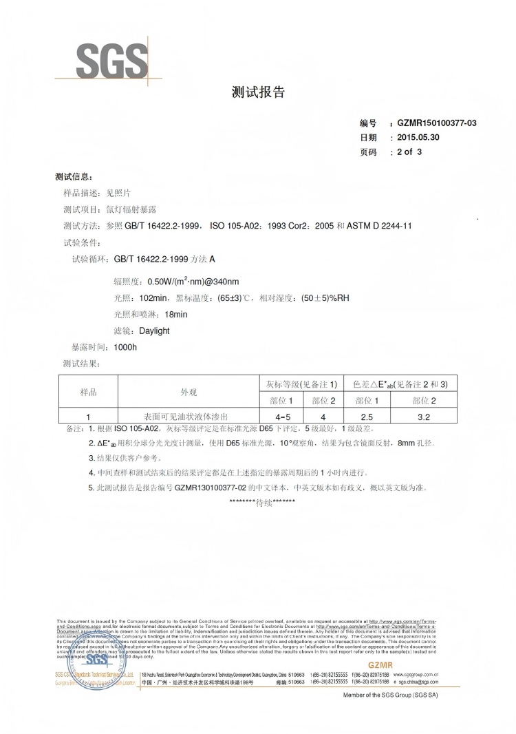 百妥木塑木抗老化檢測，SGS權威認證護航出口品質