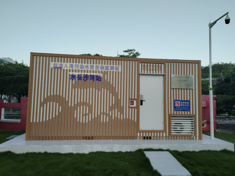 深圳沙河水質監測站工程：百妥木塑木格柵實景應用案例