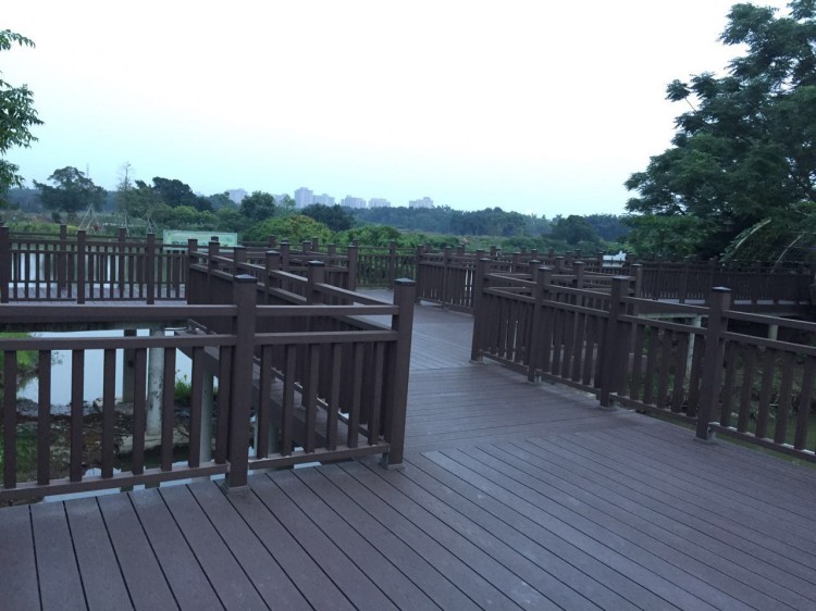 塑木景觀工程案例，百妥木在深圳海上田園的生態改造