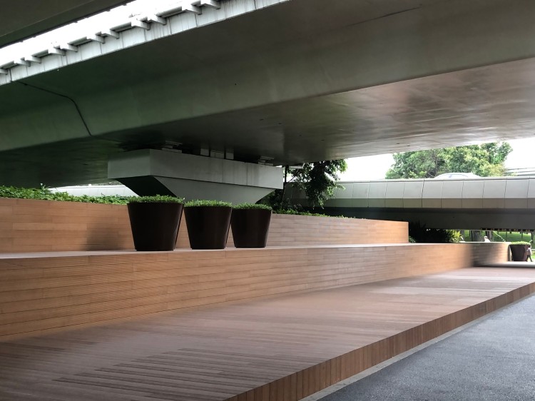 深圳大沙河濱水步道改造，百妥木塑木打造戶外生態(tài)鋪裝案例